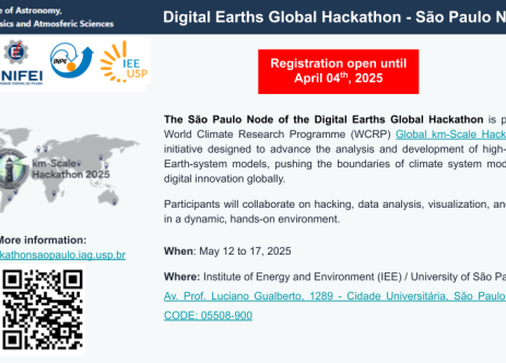 Digital Earths Global Hackathon - São Paulo Node