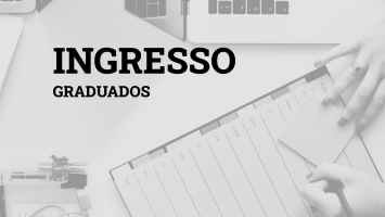 Ingresso para graduados (montagem sobre foto de martenbjork/unsplash)