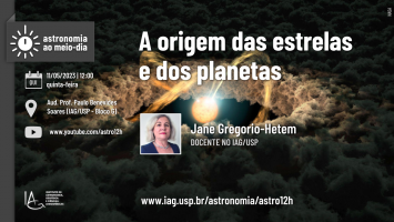 A origem das estrelas e dos planetas