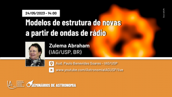 Modelos de estruturas de novas a partir de ondas de rádio