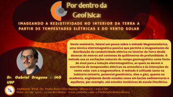 Imageando a resistividade no interior da Terra a partir de tempestades elétricas e do vento solar