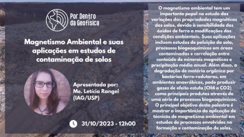Magnetismo Ambiental e suas aplicações em estudos de contaminação de solos