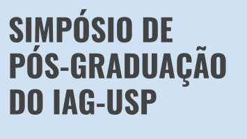 Simpósio de Pós-Graduação do IAG/USP