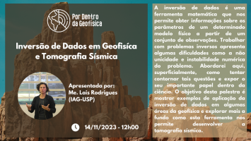 Inversão de Dados em Geofísica e Tomografia Sísmica
