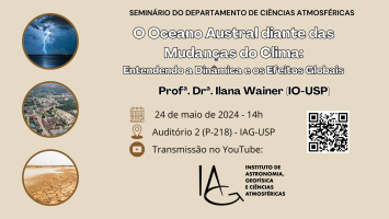 Seminário Ciências Atmosféricas 24 de maio de 2024