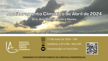 Seminário Monitoramento Climático de Abril de 2024