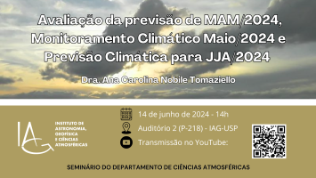Seminário Ciências Atmosféricas 14.06.24