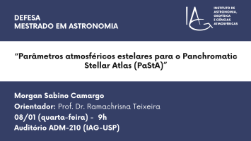 Defesa de Mestrado de Morgan Camargo