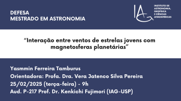 Defesa de mestrado de Yasmmin Ferreira Tamburus